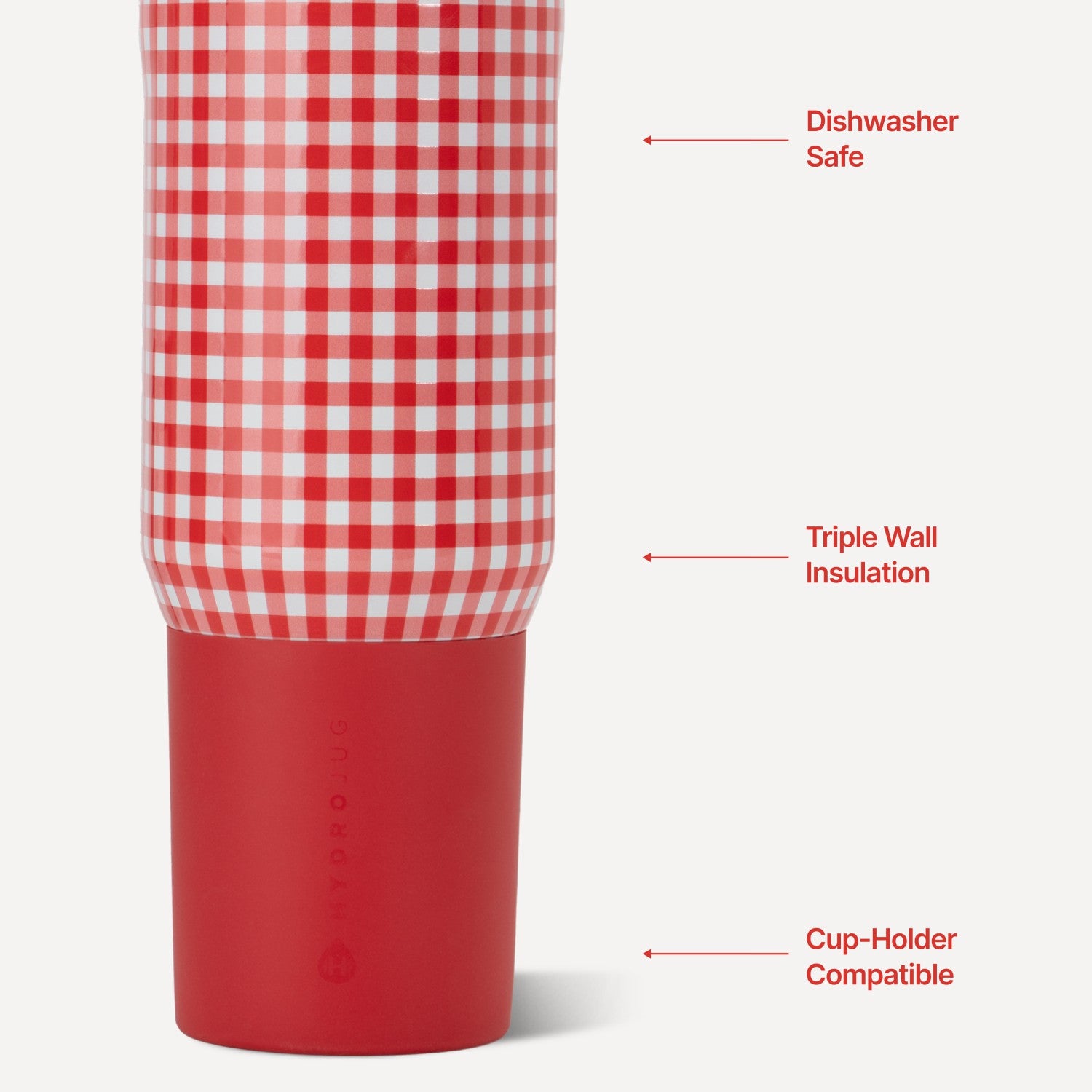 HydroJug | Sport 20oz - Insulated Water Bottle, Leakproof Flip Straw – Summer Picnic