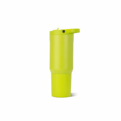 HydroJug | Sport 20oz - Insulated Water Bottle, Leakproof Flip Straw – Lemon Lime