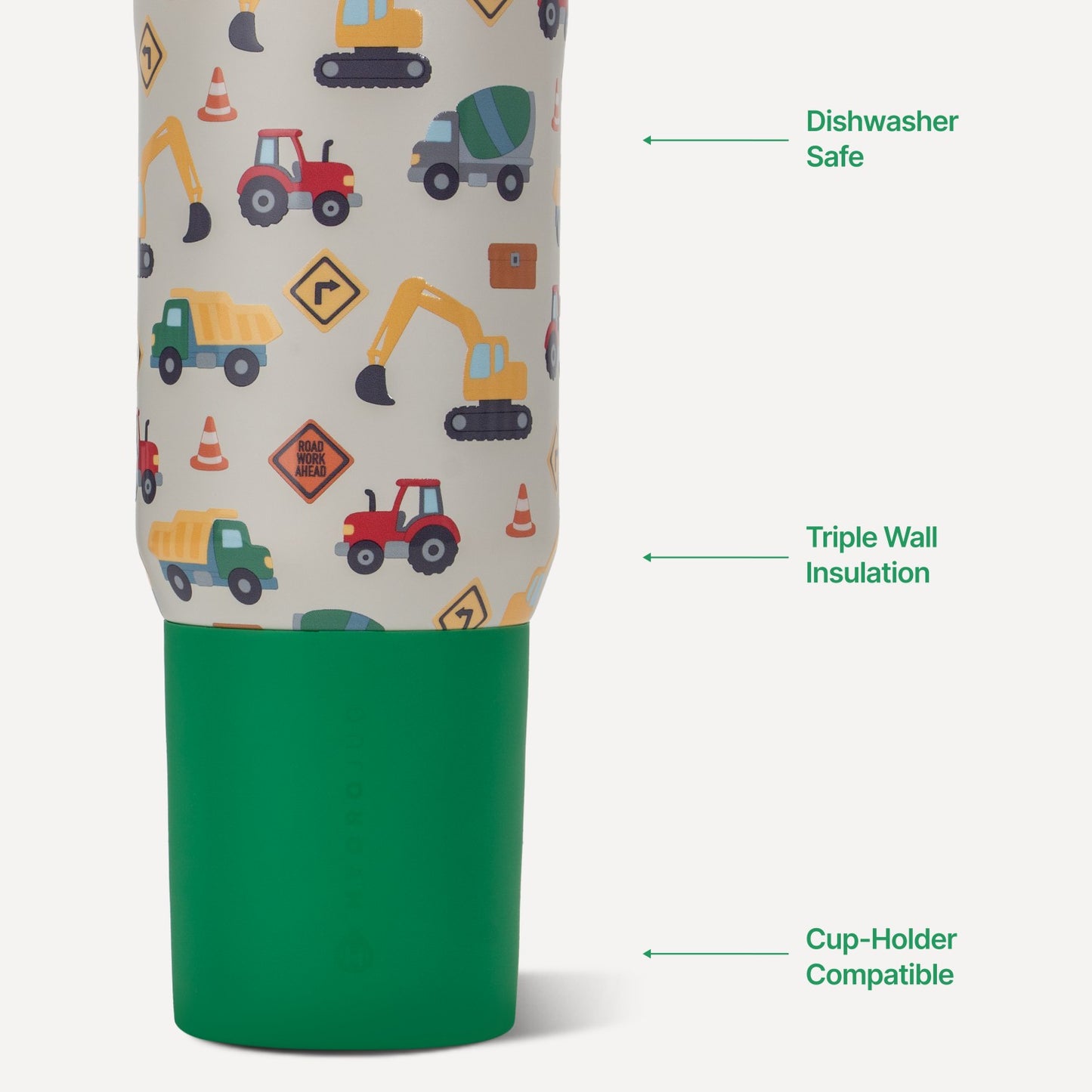 HydroJug | Sport 20oz - Kids Insulated Water Bottle – Under Construction