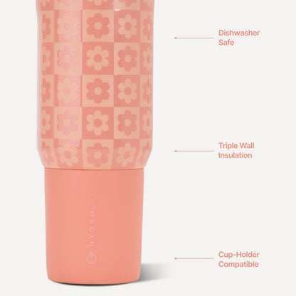 HydroJug | Sport 20oz - Leakproof Kids Insulated Water Bottle – Daisy Checkers