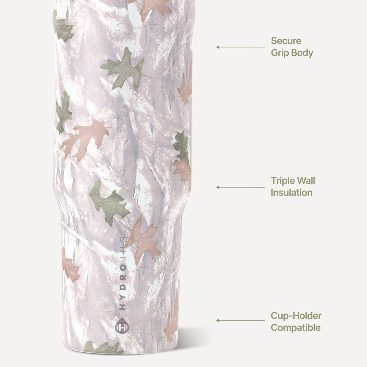 HydroJug | Sport 32oz - Leakproof Insulated Water Bottle, Workout & Hike – Camo