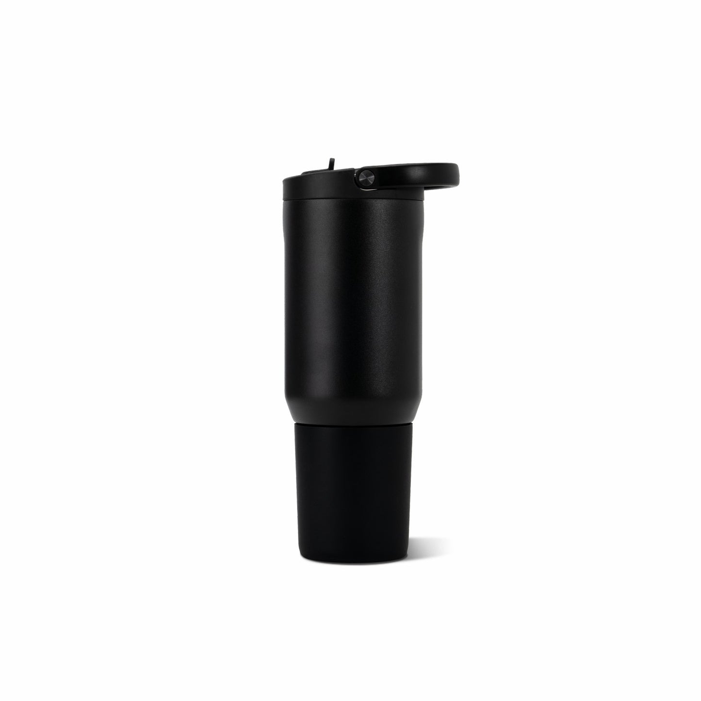 HydroJug | Sport 20oz - Insulated Water Bottle, Leakproof Flip Straw – Black
