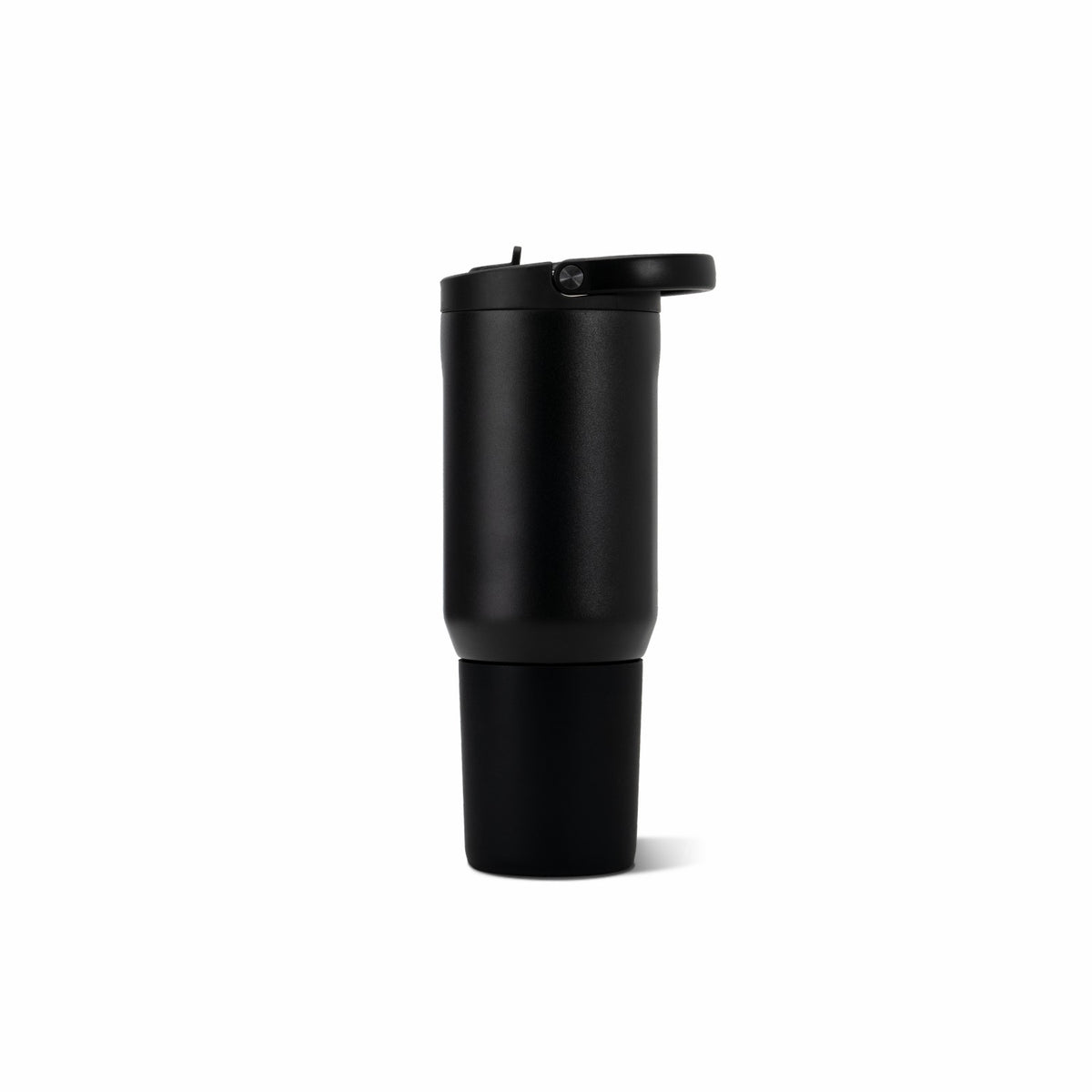 HydroJug | Sport 20oz - Insulated Water Bottle, Leakproof Flip Straw – Black