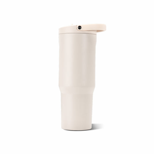 HydroJug - Sport 40oz - Large Leakproof Insulated Water Bottle – Cream