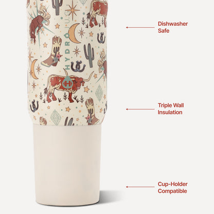 HydroJug | Sport 20oz - Insulated Water Bottle, Leakproof Flip Straw – Rodeo