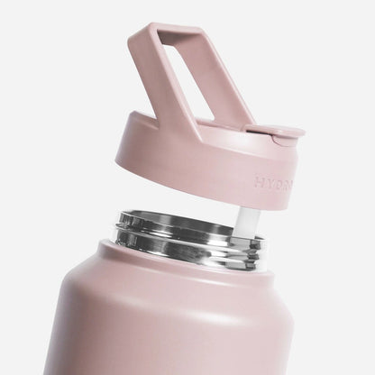 HydroJug | Sport Jug 64oz - Half-Gallon Insulated Water Bottle, 24Hr Cold – Pink Sand
