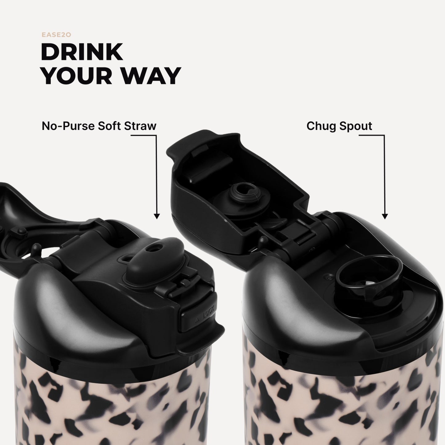 HydroJug | Ease2o 32oz - Blonde Tortoise