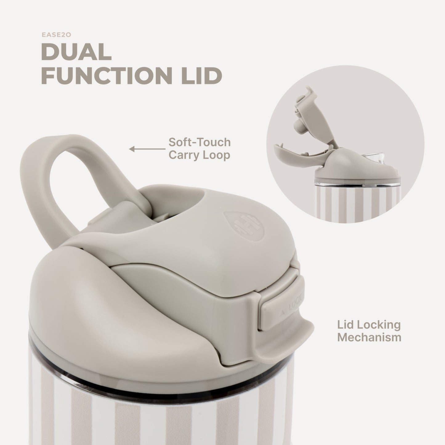 HydroJug | Ease2o 24oz - Latte
