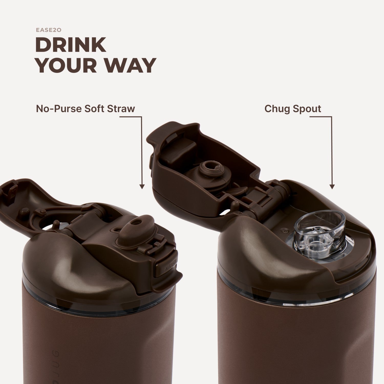 HydroJug | Ease2o 24oz - Chestnut