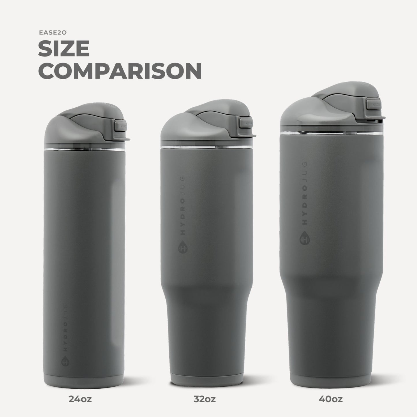 HydroJug | Ease2o 24oz - Stone