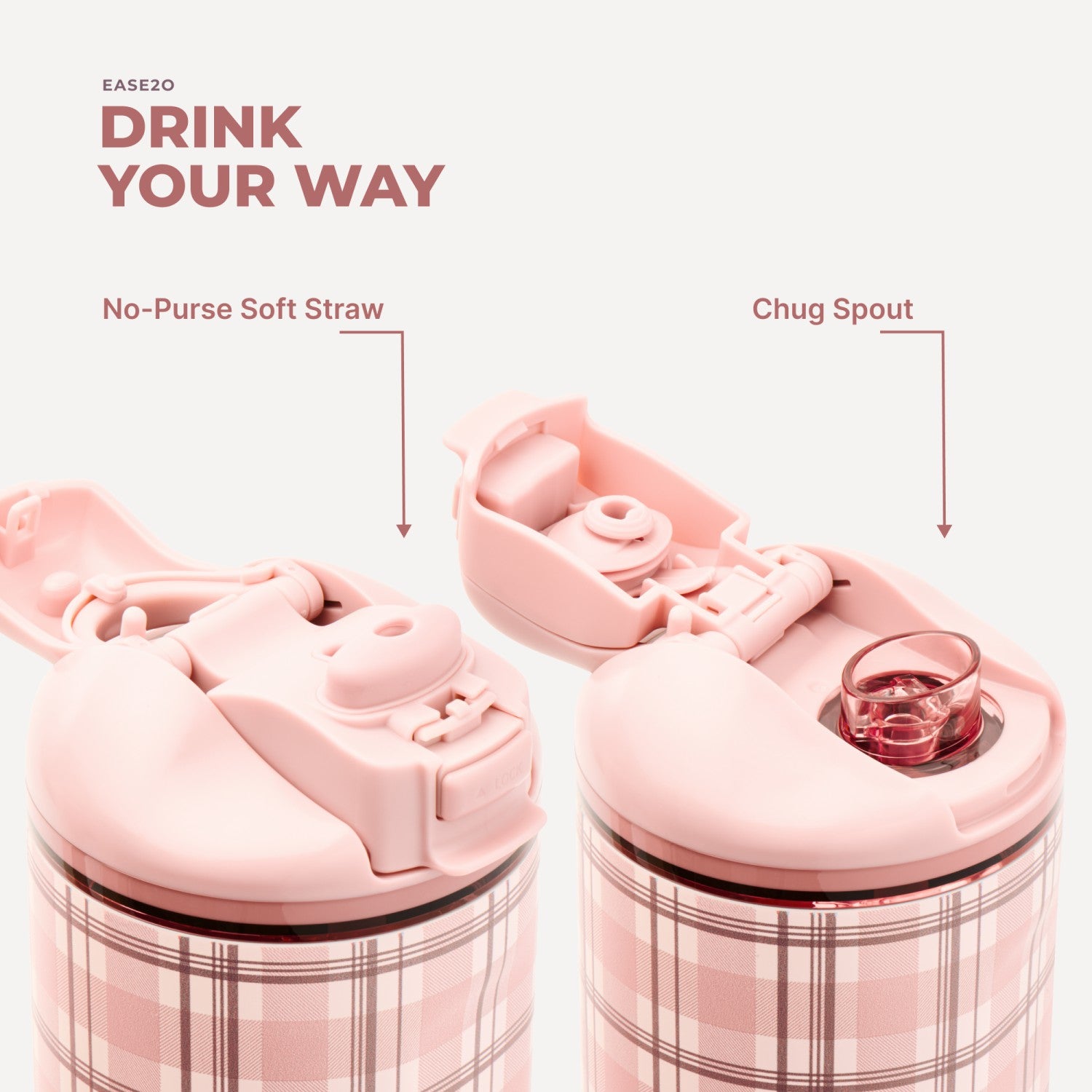 HydroJug | Ease2o 32oz - Pillow Talk Plaid