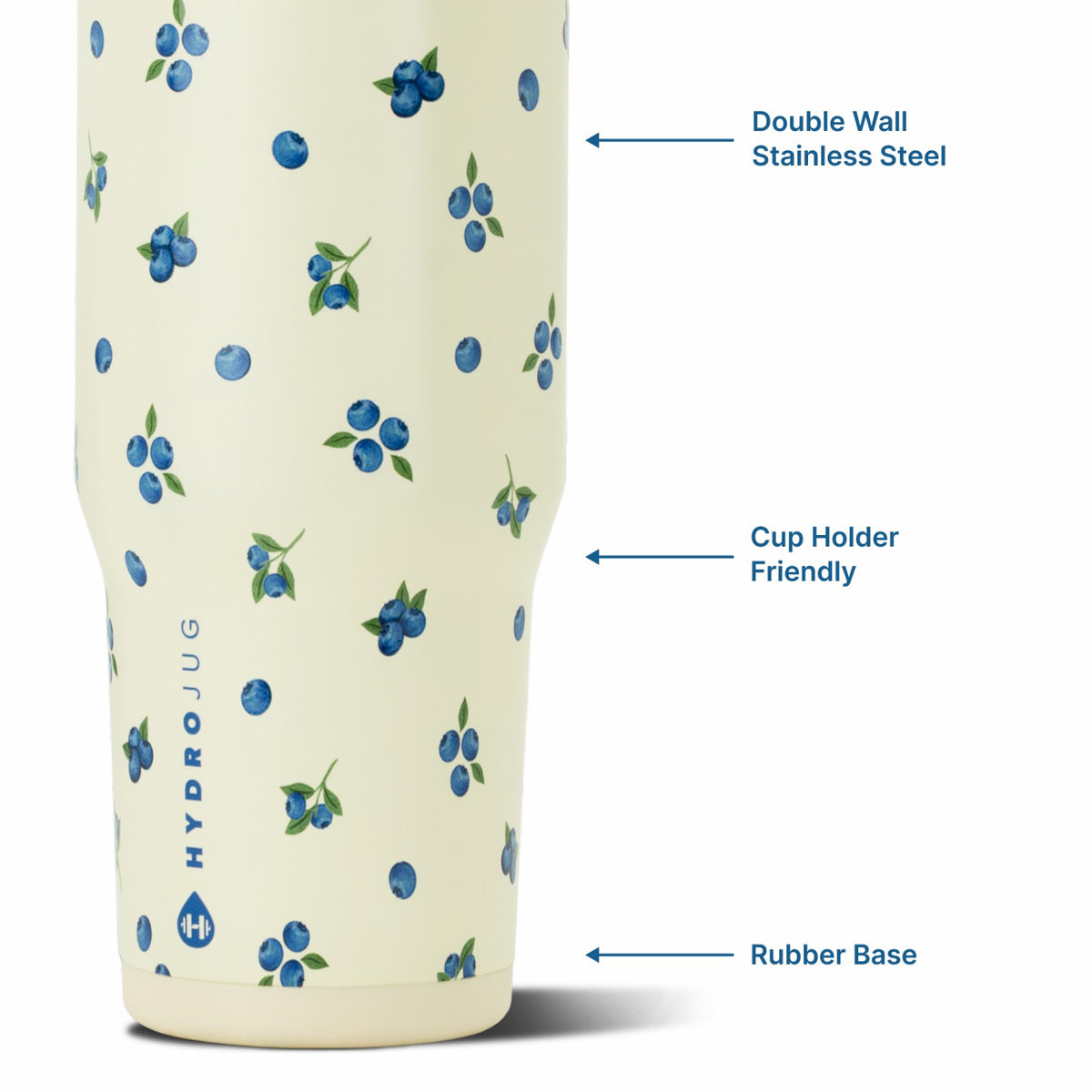 HydroJug | Ease2o 32oz - Compact Water Bottle with Straw & Chug Spout – Freshly Pick'd