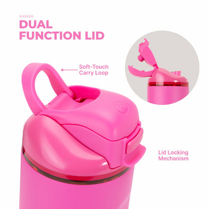 HydroJug | Ease2o 32oz - Compact Water Bottle with Straw & Chug Spout – Razzle