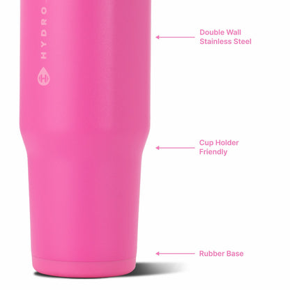 HydroJug | Ease2o 32oz - Compact Water Bottle with Straw & Chug Spout – Razzle
