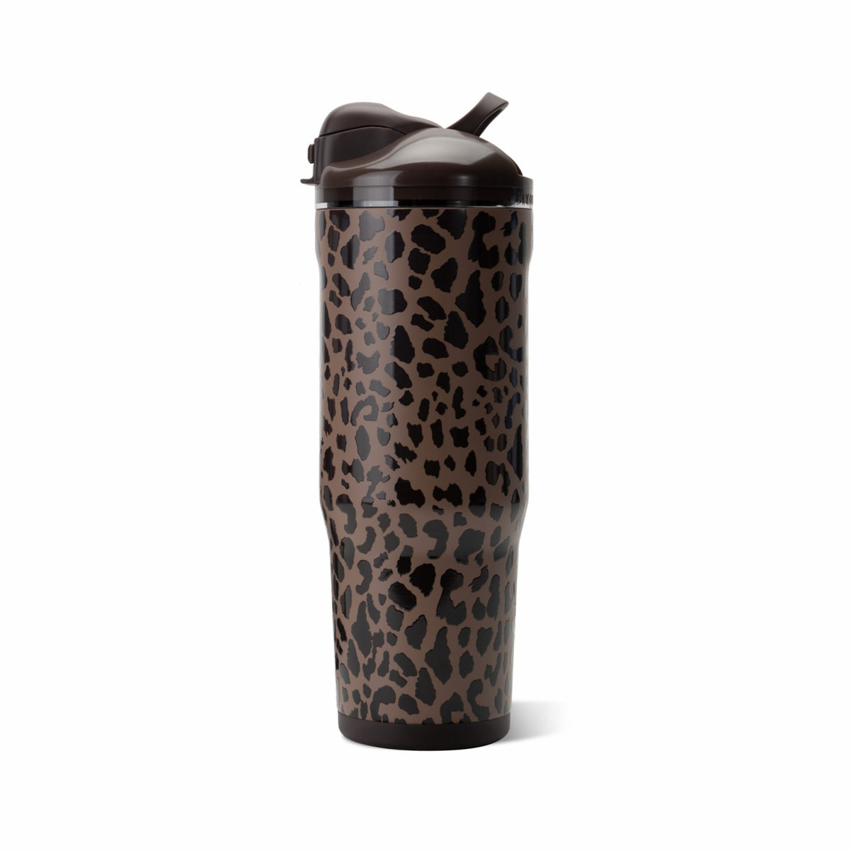 HydroJug | Ease2o 40oz - Dual-Function Water Bottle with Straw & Chug Spout – Brown Leopard