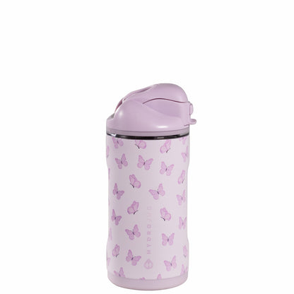 HydroJug | Ease2o 14oz - Leakproof 2-in-1 Kids Water Bottle with Straw & Chug Spout – Flutter