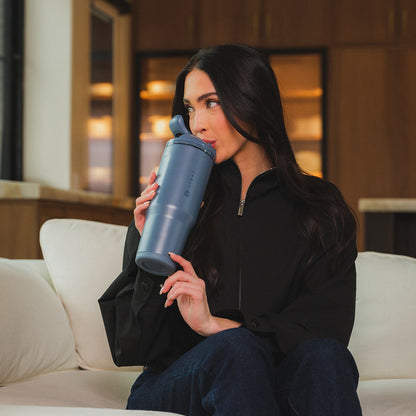 HydroJug | Ease2o 40oz - Dual-Function Water Bottle with Straw & Chug Spout – Cascade