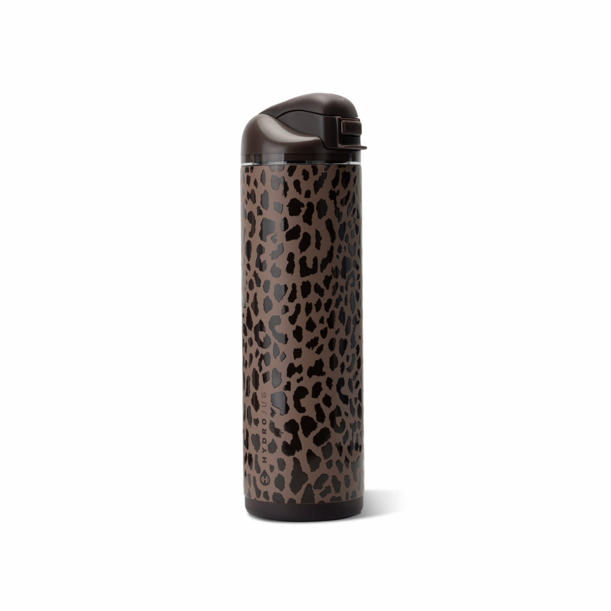 HydroJug | Ease2o 24oz - 2-in-1 Water Bottle with Soft Straw & Chug Spout – Brown Leopard
