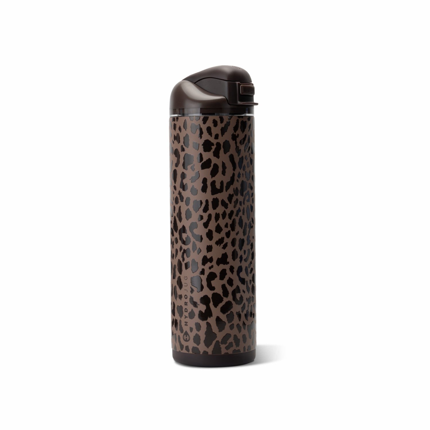 HydroJug | Ease2o 24oz - 2-in-1 Water Bottle with Soft Straw & Chug Spout – Brown Leopard