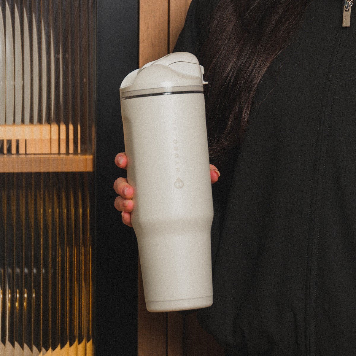 HydroJug | Ease2o 40oz - Dual-Function Water Bottle with Straw & Chug Spout – Linen
