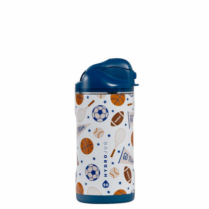 HydroJug | Ease2o 14oz - Leakproof 2-in-1 Kids Water Bottle with Straw & Chug Spout – All Stars