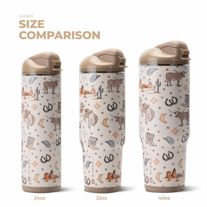 HydroJug | Ease2o 32oz - Compact Water Bottle with Straw & Chug Spout – Mesa