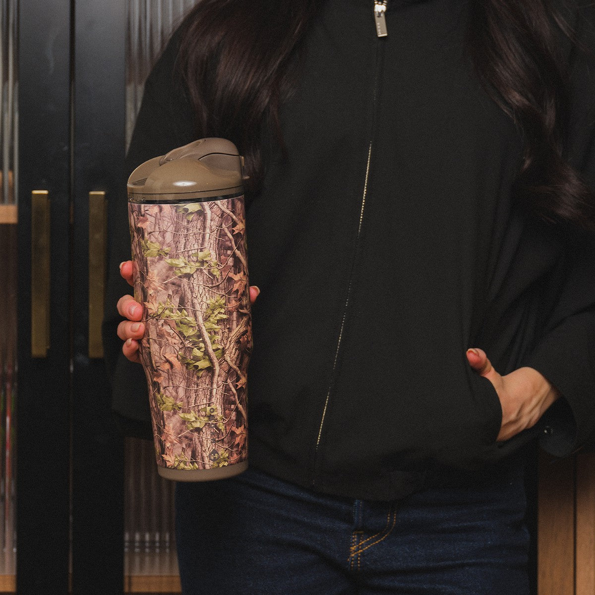 HydroJug | Ease2o 32oz - Compact Water Bottle with Straw & Chug Spout – Woodland