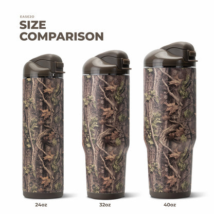 HydroJug | Ease2o 32oz - Compact Water Bottle with Straw & Chug Spout – Woodland
