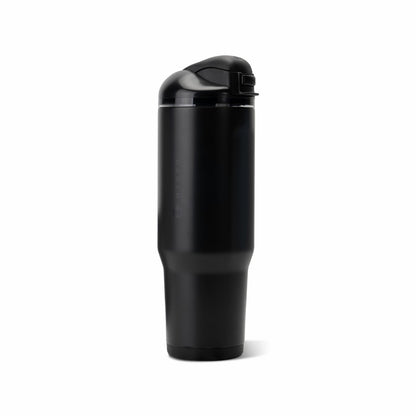 HydroJug | Ease2o 32oz - Compact Water Bottle with Straw & Chug Spout – Black