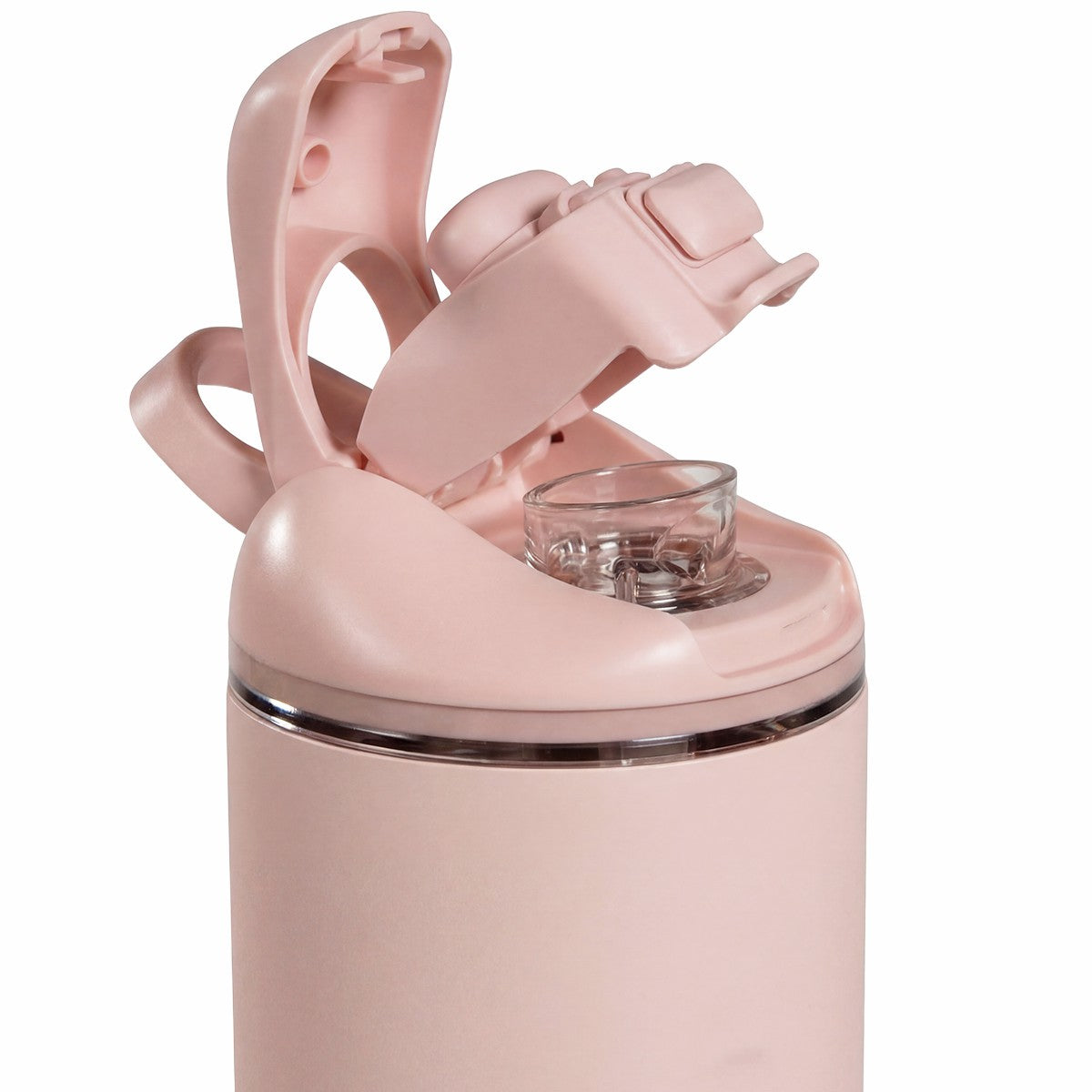 HydroJug | Ease2o 14oz - Leakproof 2-in-1 Kids Water Bottle with Straw & Chug Spout – Dusty Rose