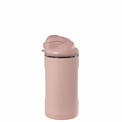 HydroJug | Ease2o 14oz - Leakproof 2-in-1 Kids Water Bottle with Straw & Chug Spout – Dusty Rose