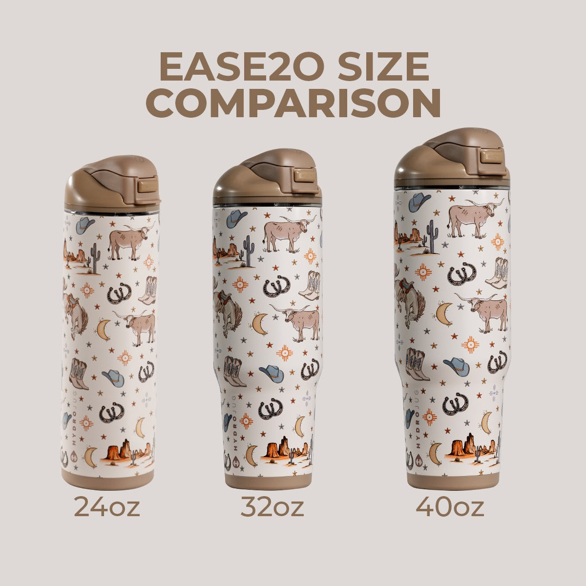 HydroJug | Ease2o 24oz - 2-in-1 Water Bottle with Soft Straw & Chug Spout – Mesa