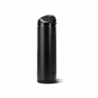HydroJug | Ease2o 24oz - 2-in-1 Water Bottle with Soft Straw & Chug Spout – Black