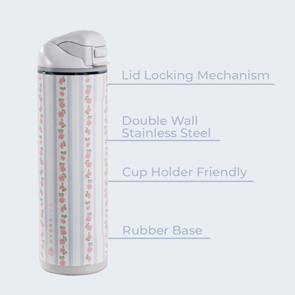 HydroJug | Ease2o 24oz - 2-in-1 Water Bottle with Soft Straw & Chug Spout – Primrose