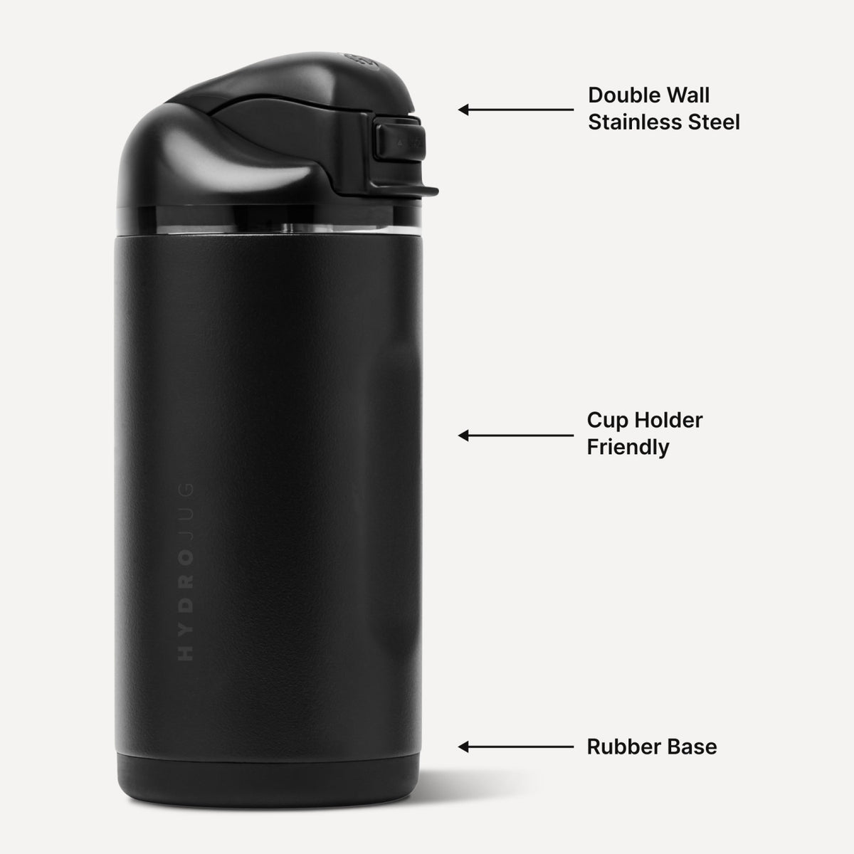 HydroJug | Ease2o 14oz - Black
