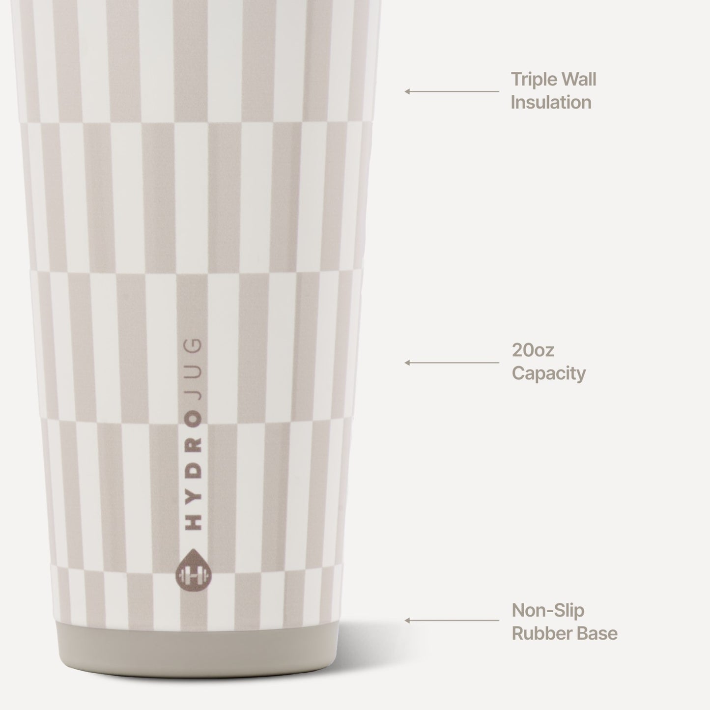 HydroJug | Everyday Tumbler 20oz - Latte
