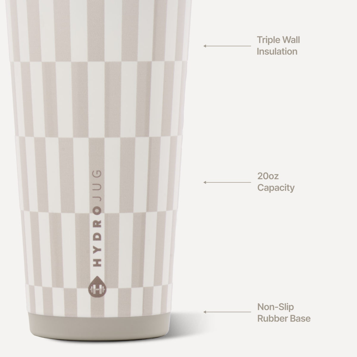 HydroJug | Everyday Tumbler 20oz - Latte