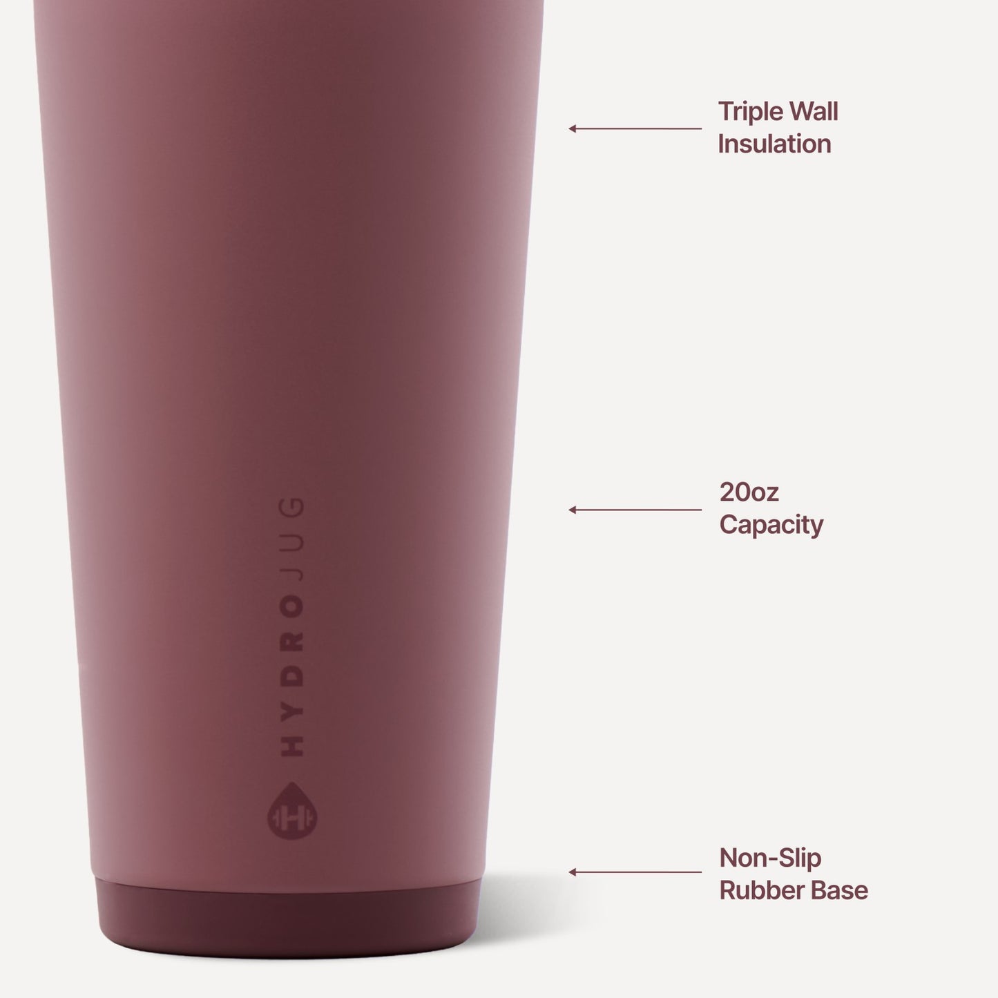 HydroJug | Everyday Tumbler 20oz - Canyon Rose