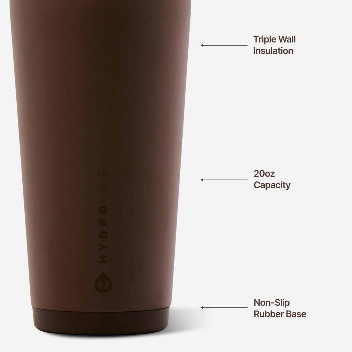 HydroJug | Everyday Tumbler 20oz - Chestnut