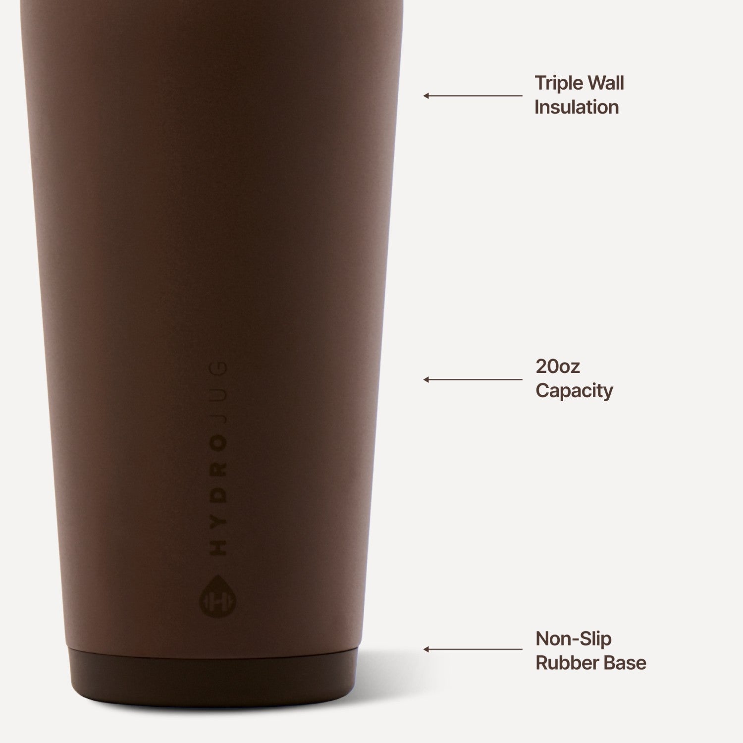 HydroJug | Everyday Tumbler 20oz - Chestnut