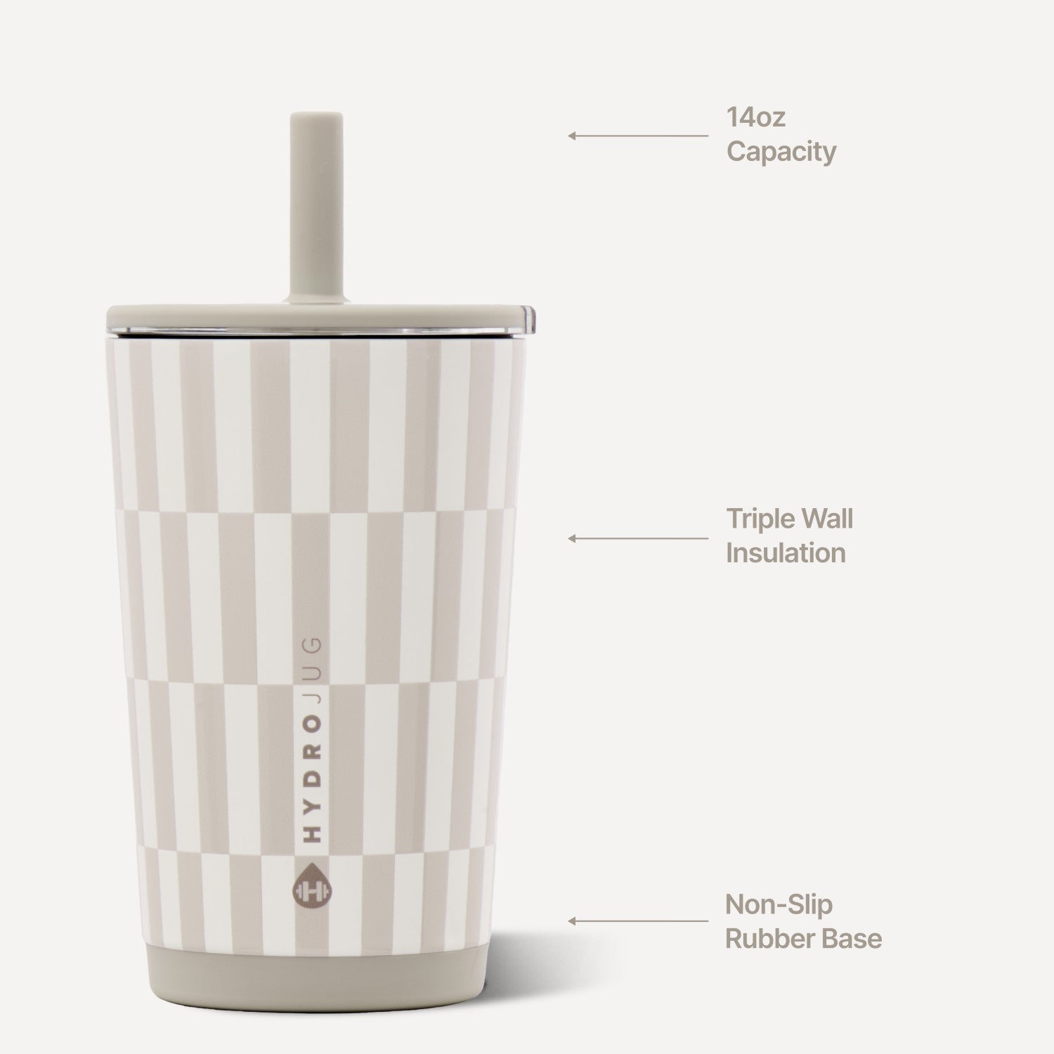 HydroJug | Everyday Tumbler 14oz - Latte