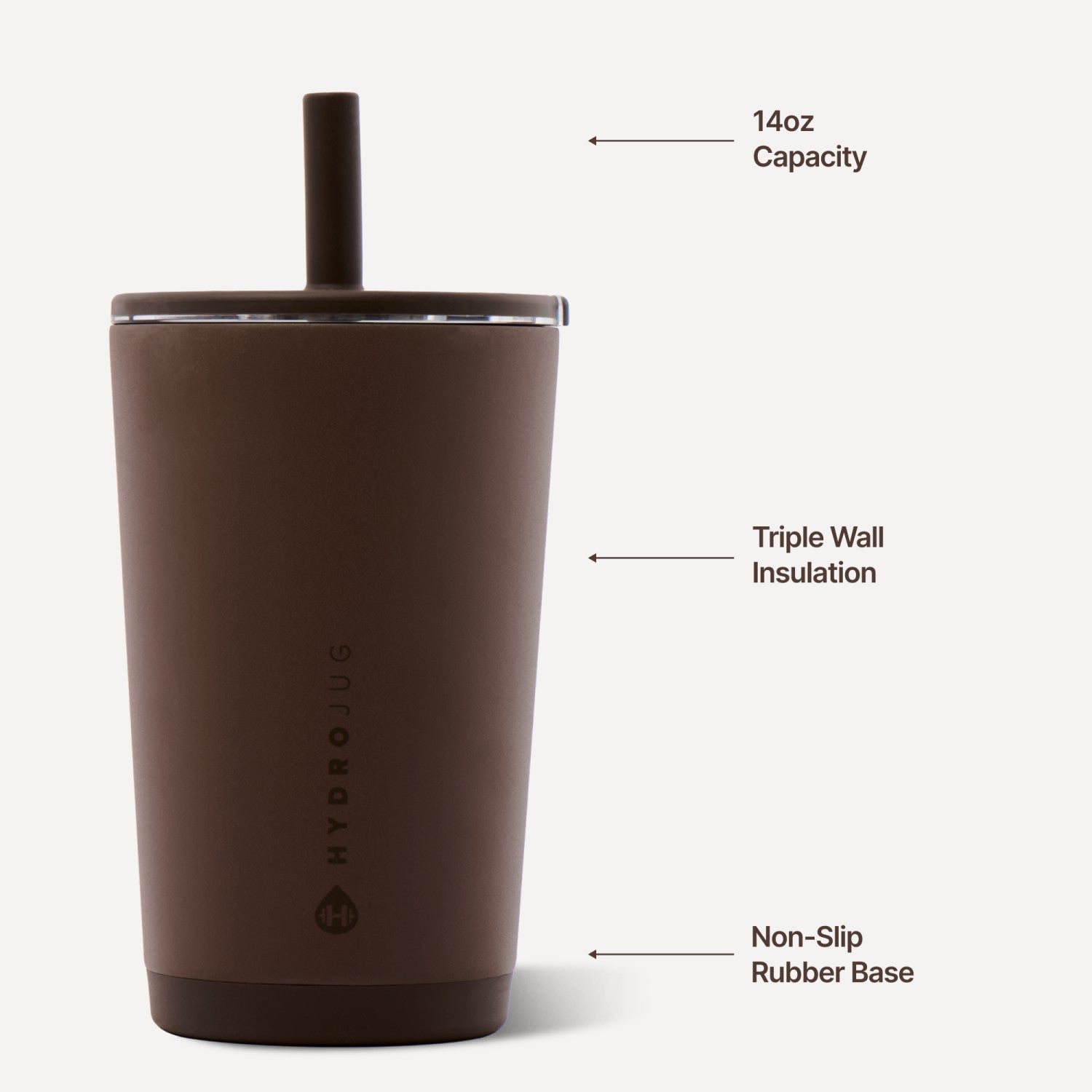 HydroJug | Everyday Tumbler 14oz - Chestnut