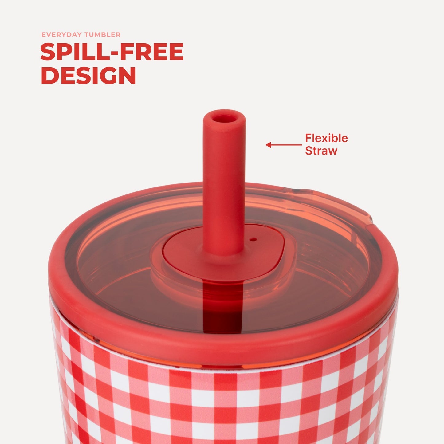 HydroJug | Everyday Tumbler 20oz - Ceramic-Lined Insulated Tumbler with Straw – Summer Picnic