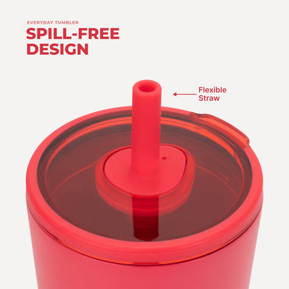 HydroJug | Everyday Tumbler 20oz - Ceramic-Lined Insulated Tumbler with Straw – Fruit Punch