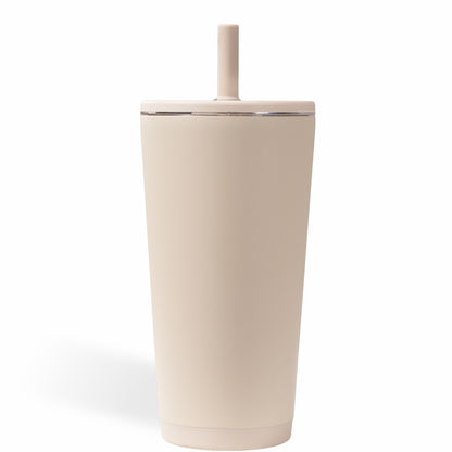 HydroJug | Everyday Tumbler 20oz - Ceramic-Lined Insulated Tumbler with Straw – Dune