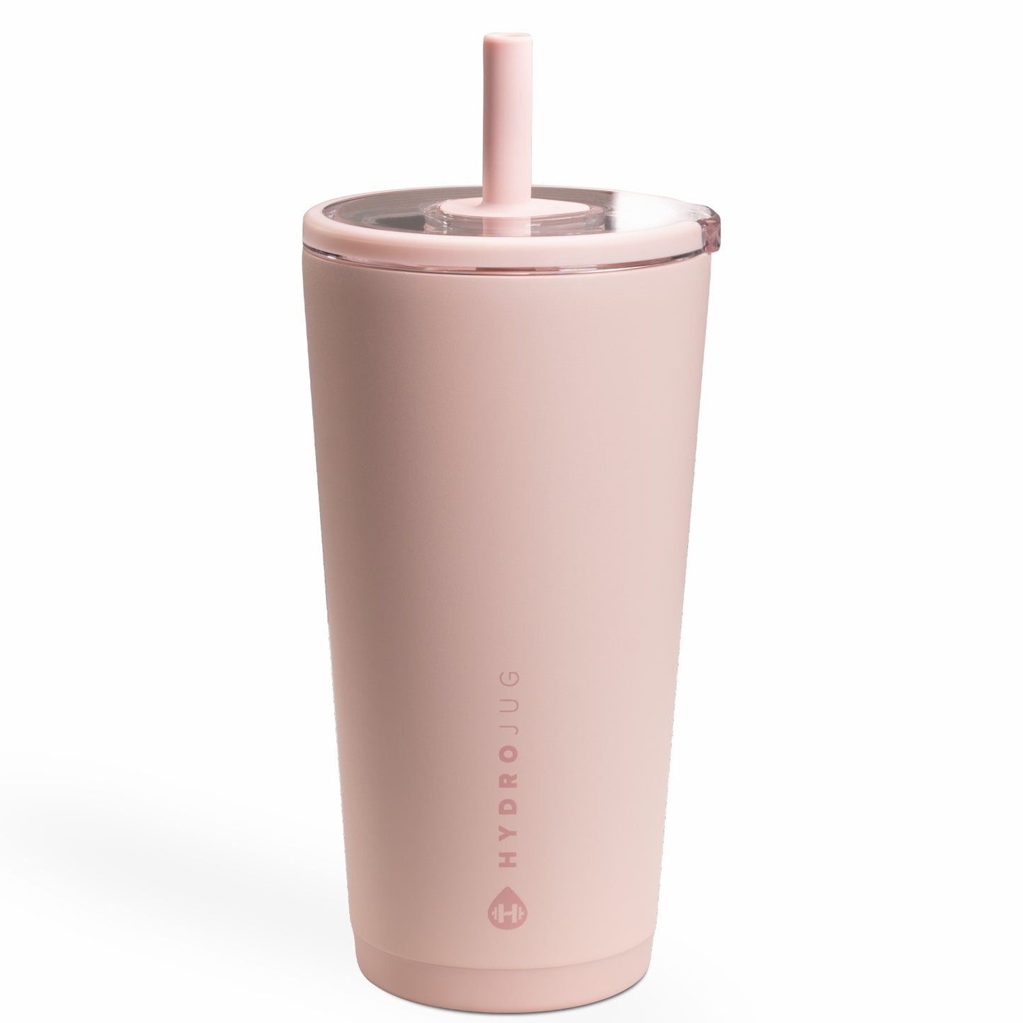 HydroJug | Everyday Tumbler 20oz - Ceramic-Lined Insulated Tumbler with Straw – Dusty Rose