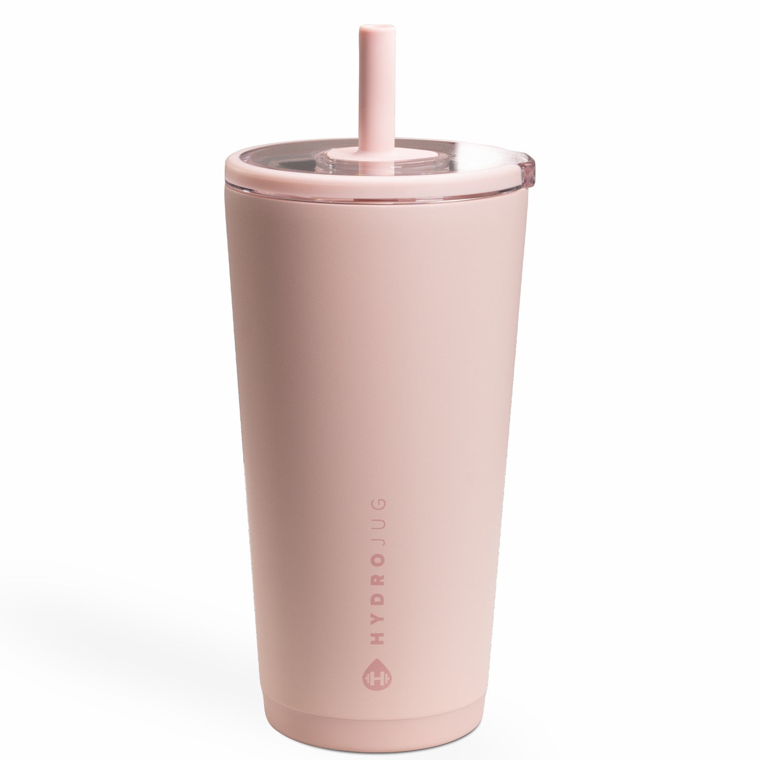 HydroJug | Everyday Tumbler 20oz - Ceramic-Lined Insulated Tumbler with Straw – Dusty Rose