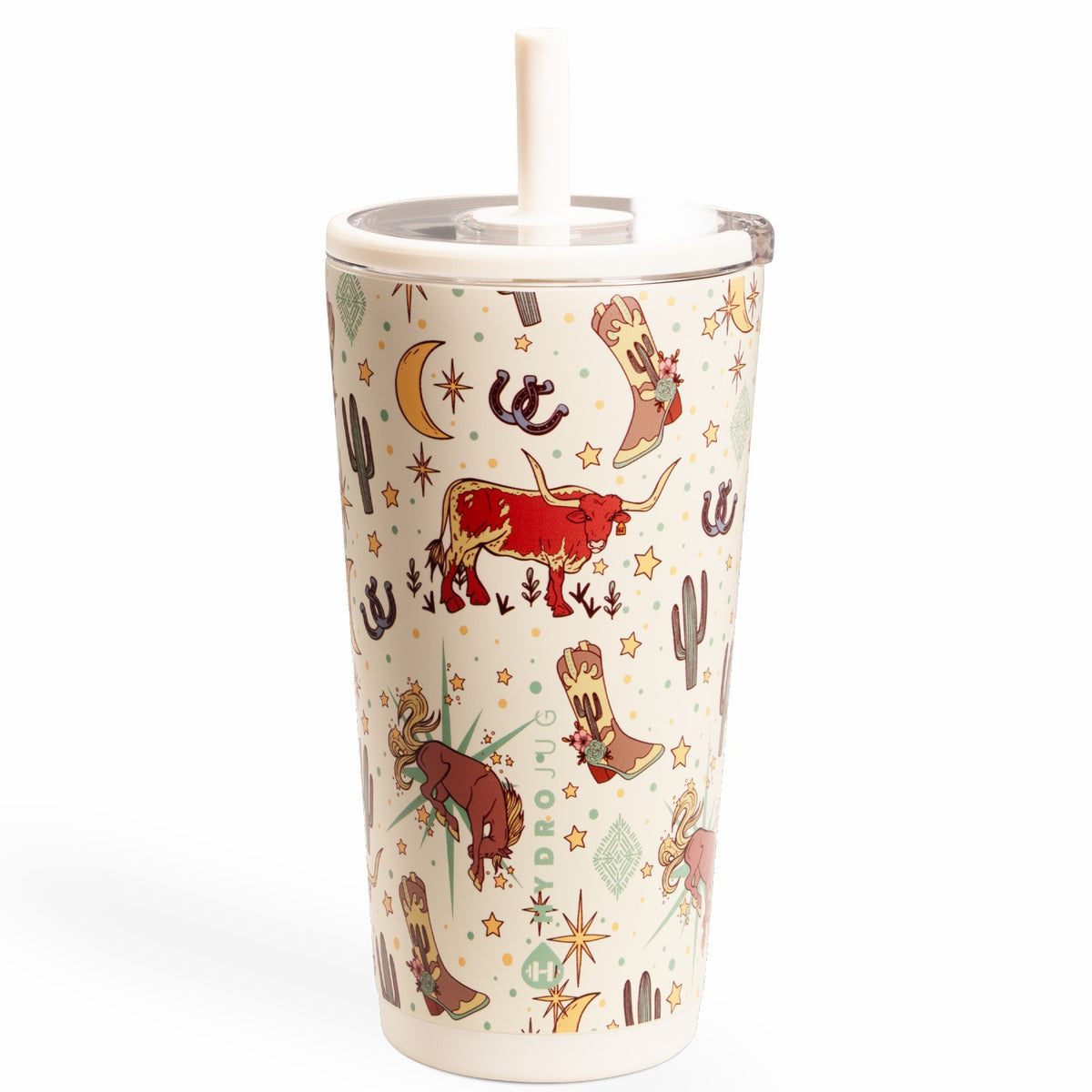 HydroJug | Everyday Tumbler 20oz - Ceramic-Lined Insulated Tumbler with Straw – Rodeo