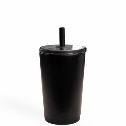 HydroJug | Everyday Tumbler 14oz - Ceramic-Lined Spill-Free Kids Tumbler – Black