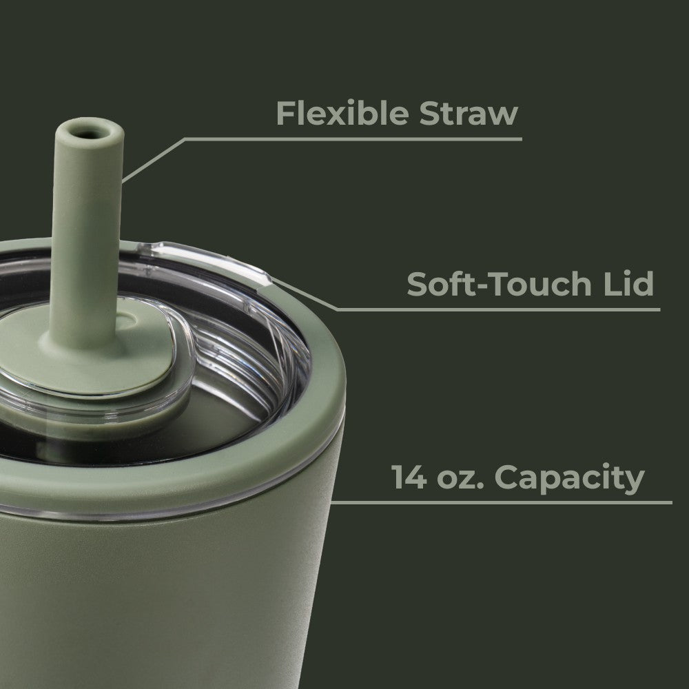 HydroJug | Everyday Tumbler 14oz - Ceramic-Lined Spill-Free Kids Tumbler – Courtyard